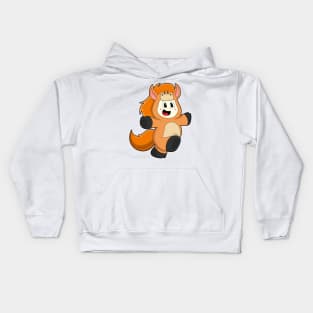 Horse in Costume Kids Hoodie